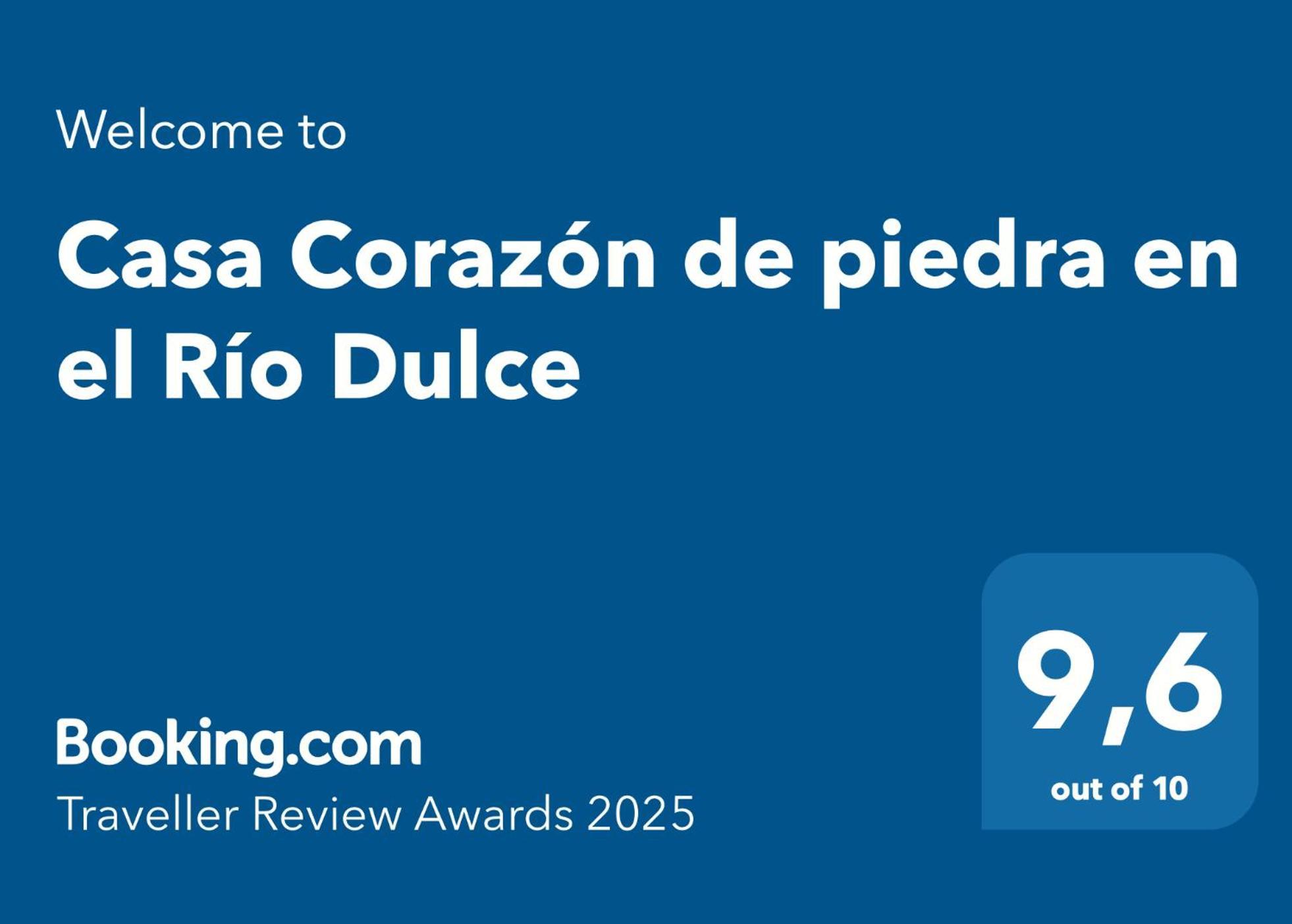 Casa Corazon De Piedra En El Rio Dulce Guest House Aragosa Екстериор снимка